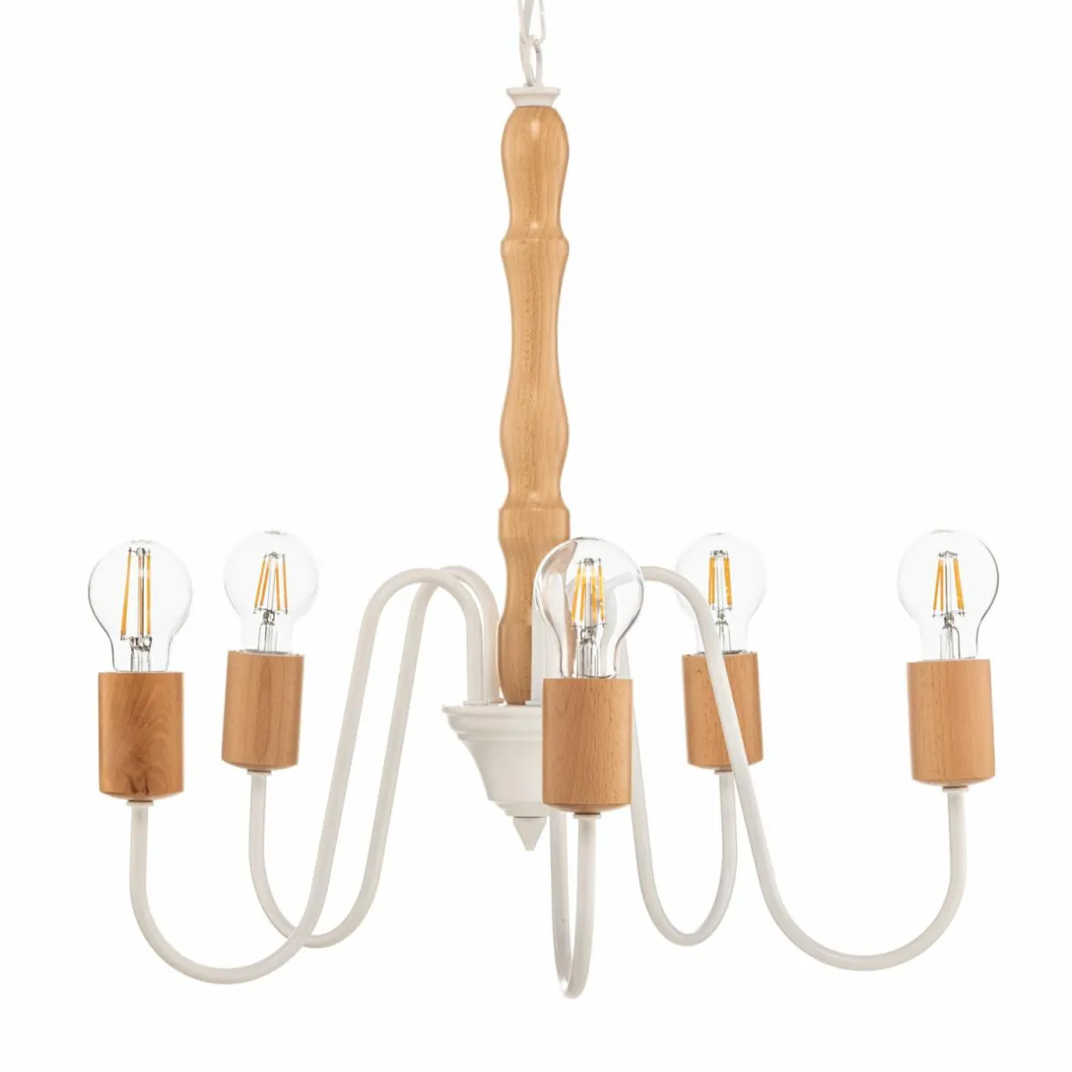 envostar_joiy_lustre___lampes_blanc_2.webp Cheap Envostar Joiy lustre, à 5 lampes, blanc