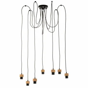 Fashion Envostar Merlo suspension, décentrée à 7 lampes