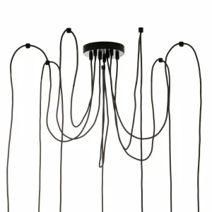 Fashion Envostar Merlo suspension, décentrée à 7 lampes