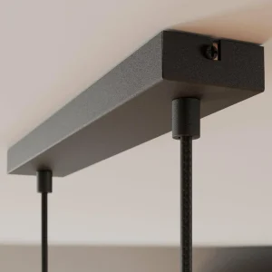Online Envostar Stort suspension, 3 lampes, bois naturel