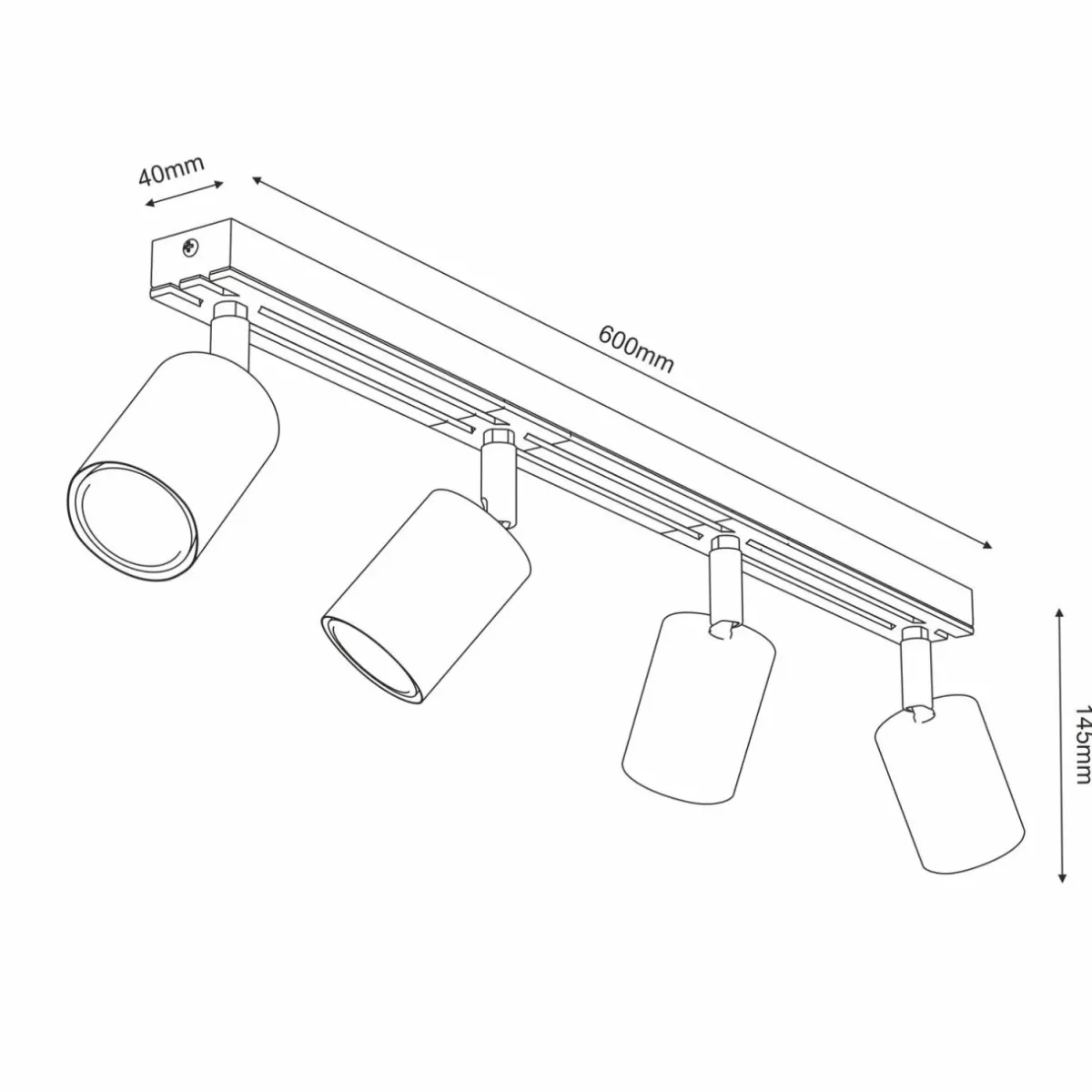 envostar_tino_spot_plafond___lampes_blancbois_0-2.webp Shop Envostar Tino spot plafond à 4 lampes blanc/bois