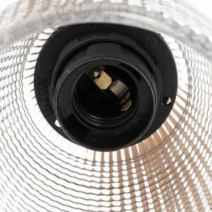 Best Sale Envostar Tisan Suspension bois/verre à 3 lampes