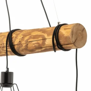 Best Envostar Various suspension, 5 lampes pin naturel