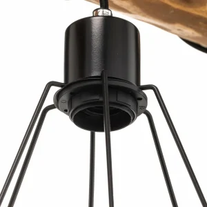 Best Envostar Various suspension, 5 lampes pin naturel