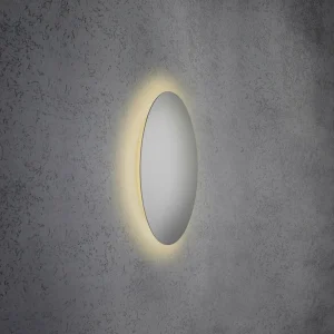 Store Escale Blade applique LED, argentée mate, Ø 44 cm