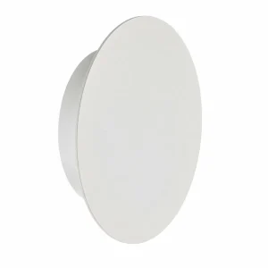 Hot Escale Blade applique LED, blanche mate, Ø 18 cm