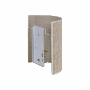 Flash Sale Euluna applique murale jute, blanc/écru, semi-circulaire, hauteur 24 cm