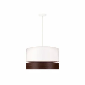 Best Euluna Levo suspension, Ø 40 cm, chêne foncé/écru