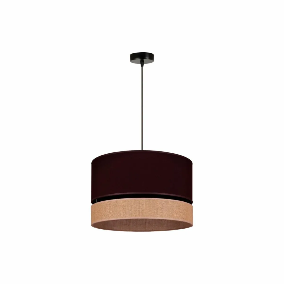 euluna_levo_suspension__cm_jutebrun_fonc_0.webp Cheap Euluna Levo suspension, Ø 40 cm, jute/brun foncé
