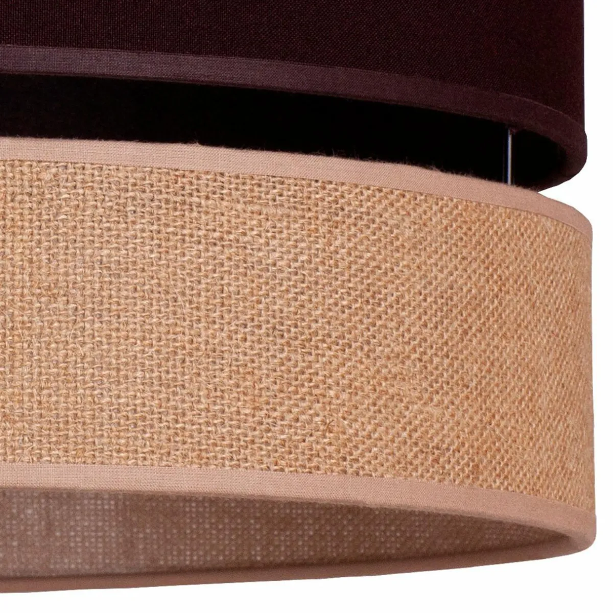 euluna_levo_suspension__cm_jutebrun_fonc_3.webp Cheap Euluna Levo suspension, Ø 40 cm, jute/brun foncé