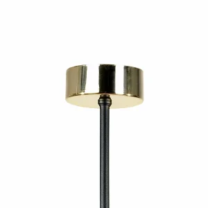Shop Euluna plafonnier Canzo, 3 lampes, verre, Ø 52 cm
