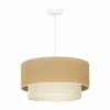 Flash Sale Euluna Suspension Boho Jute, brun naturel/blanc, Ø 45 cm