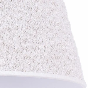 Fashion Euluna Suspension Boucle, textile écru , Ø 50 cm, à 1 lampe