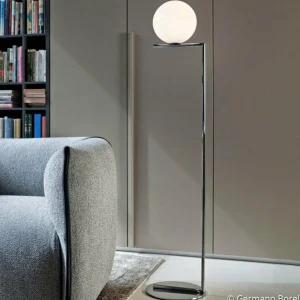 Discount FLOS IC F2 lampadaire chromé Ø 30 cm