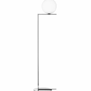 Discount FLOS IC F2 lampadaire chromé Ø 30 cm