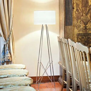 Best FLOS RAY F2 - lampe sur pied abat-jour en verre transparent