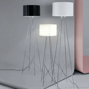Best FLOS RAY F2 - lampe sur pied abat-jour en verre transparent