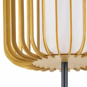Discount Forlight lampadaire Viva, marron clair, bois/métal, hauteur 160 cm