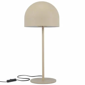 Sale Forlight lampe de table Fres, beige, acier, hauteur 46 cm