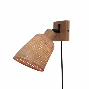 Flash Sale Good & Mojo Applique murale Java, naturel, fiche, bambou