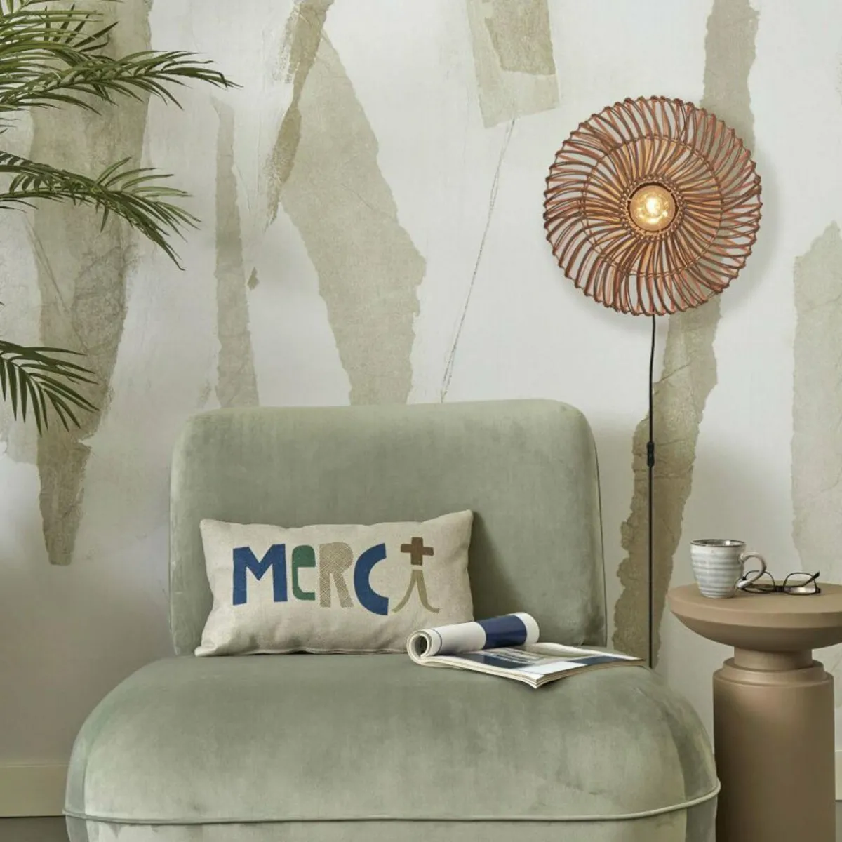 good__mojo_applique_murale_zanzibar___cm_natur_0-1.webp Best Sale Good & Mojo Applique murale Zanzibar, Ø 40 cm, Natur