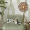 New Good & Mojo Applique murale Zanzibar, Ø 55 cm, Natur