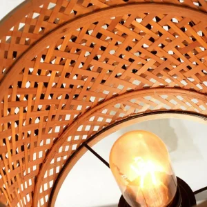Shop Good & Mojo Bhutan lampe sur pied 130 cm noire
