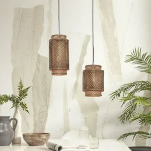 Sale Good & Mojo Bhutan Suspension en bambou, 18 x 25 cm