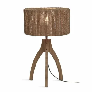 Shop Good & Mojo Iguazu lampe de table trépied naturel