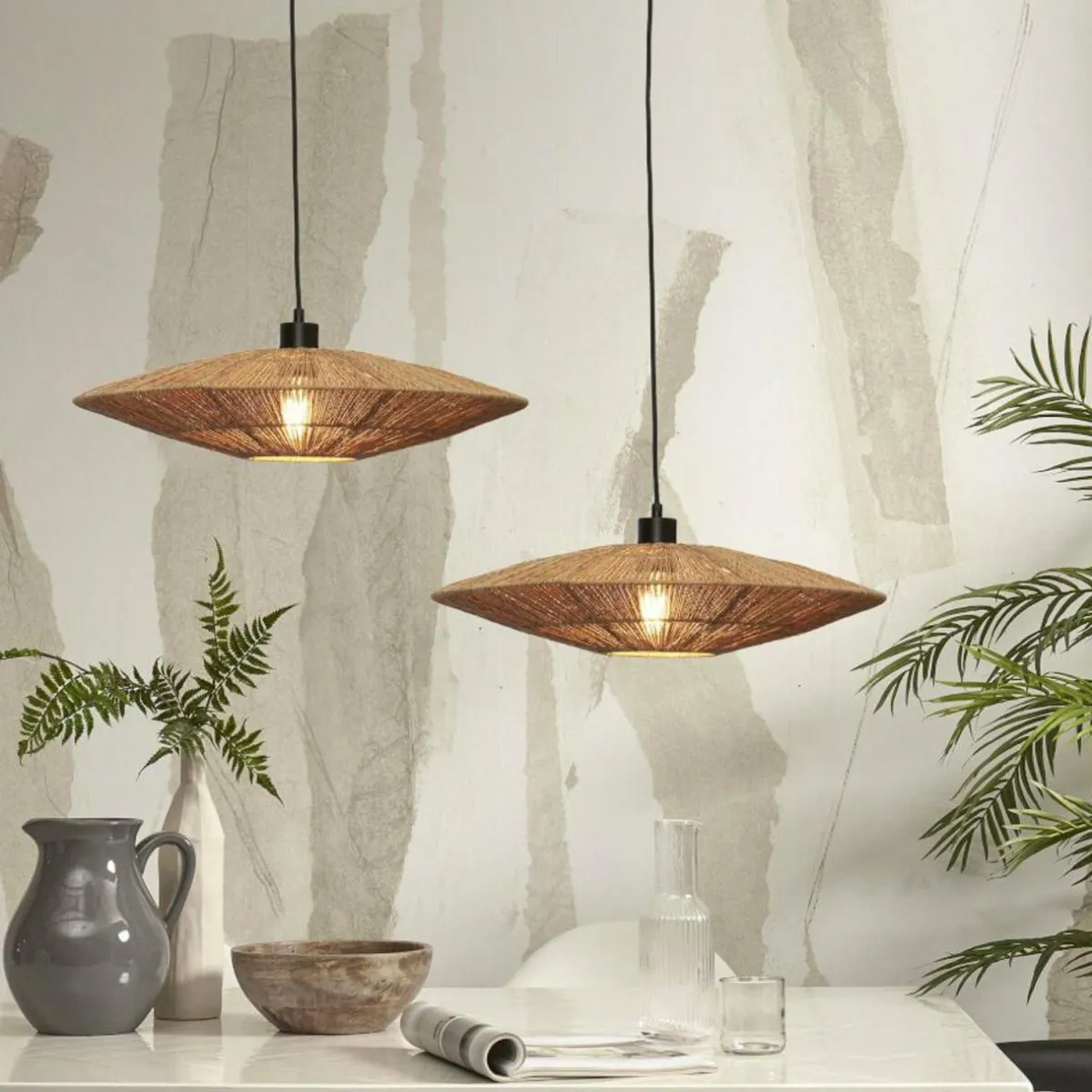good__mojo_iguazu_suspension__cm_natur_4.webp Clearance Good & Mojo Iguazu suspension Ø 55cm Natur