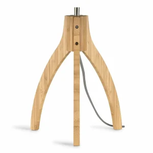 Cheap Good & Mojo Java lampe table trépied naturel