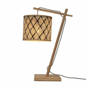 Outlet Good & Mojo Java lampe table 18x15 cm naturel/noir