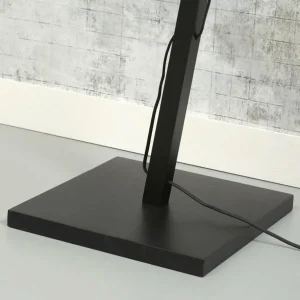 Cheap Good & Mojo Lampe sur pied Andes, noir/noir