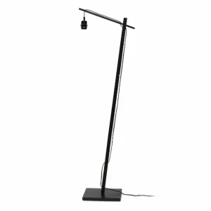 Cheap Good & Mojo Lampe sur pied Hokkaido, 150 cm, noir