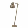 Outlet Good & Mojo Merapi lampe sur pied, naturelle/noire