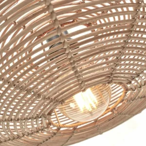 New Good & Mojo Tanami lampe pied 55x14 blanc/naturel