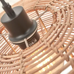 New Good & Mojo Tanami lampe pied 55x14 blanc/naturel
