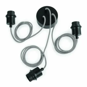 Cheap Good & Mojo Tanami suspension à 3 lampes naturelle