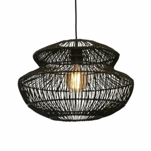 Hot Good & Mojo Zanzibar suspension 40x30 cm noire