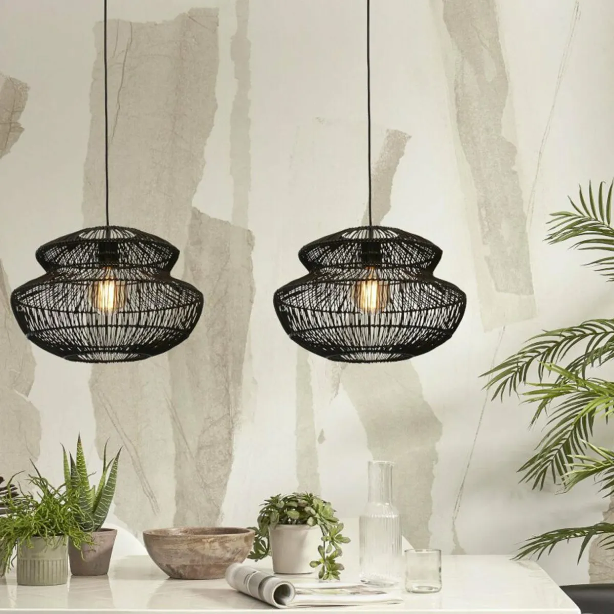 good__mojo_zanzibar_suspension_xcm_noire_5.webp Hot Good & Mojo Zanzibar suspension 40x30 cm noire
