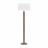 Discount HerzBlut lampe sur pied Karl G, angulaire, bois/granit, blanc, E27