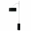 Sale ICONE Lampadaire arqué Gru, noir, aluminium