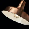 Discount Ideallux Ideal Lux suspension Moby, cuivré, métal, Ø 35 cm