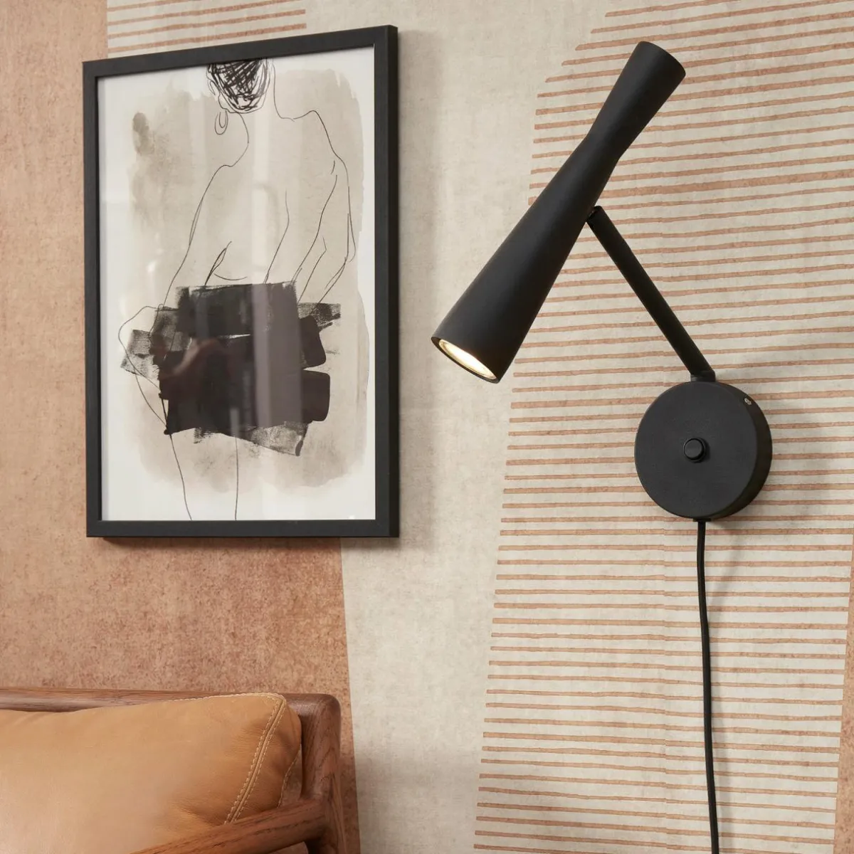 its_about_romi_applique_murale_bordeaux_noir_0.webp Clearance It's about RoMi applique murale Bordeaux, noir