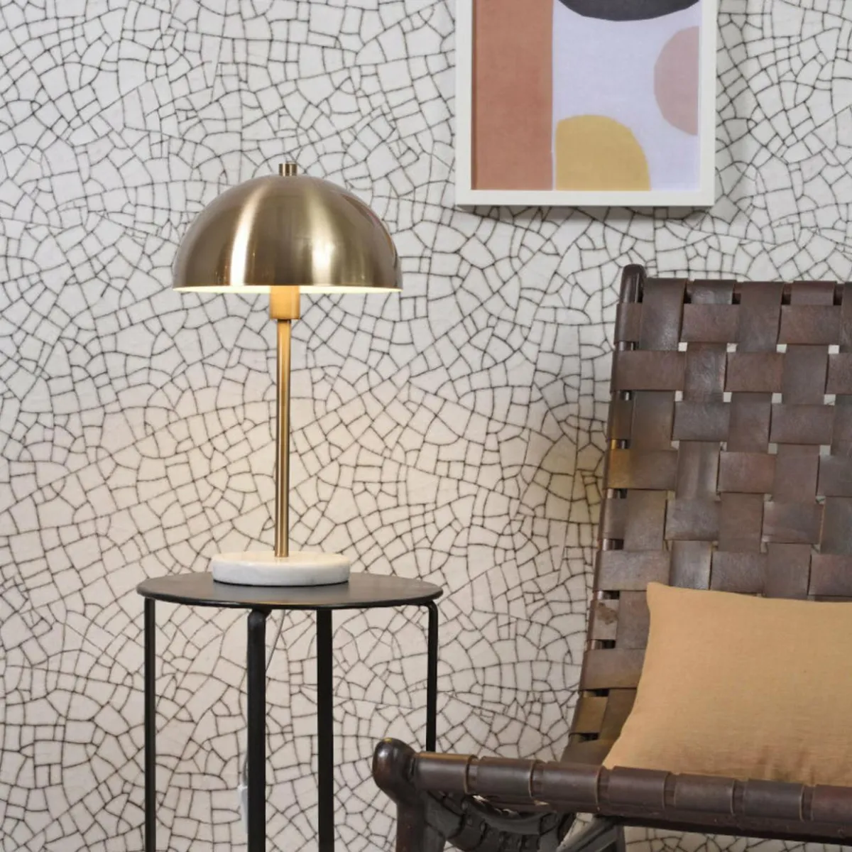 Shop It's about RoMi Lampe de table Toulouse avec pied en marbre