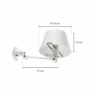 New Jieldé Aicler AID701 applique articulée, blanche