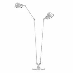 Hot Jieldé Signal SI8380 lampadaire, 2 lampes argenté
