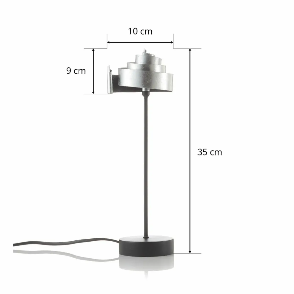 jolie_lampe__poser_banderole_silber_fer_4.webp Clearance Holländer Jolie lampe à poser BANDEROLE SILBER, fer