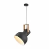 Outlet JUST LIGHT. Suspension Cup 2.0, Ø30cm, à 1 lampe, noir