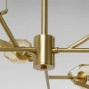 New KARE Diamond Fever Ufo suspension 9 lampes laiton